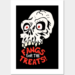 Fangs for the Treats This Halloween Posters and Art